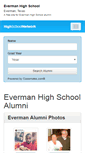 Mobile Screenshot of evermanhighschool.org